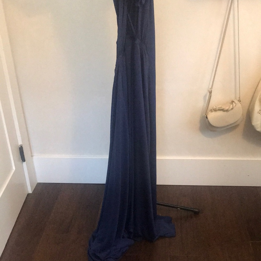 Two piece multiple ways to style Navy Blue dress: one size fits most